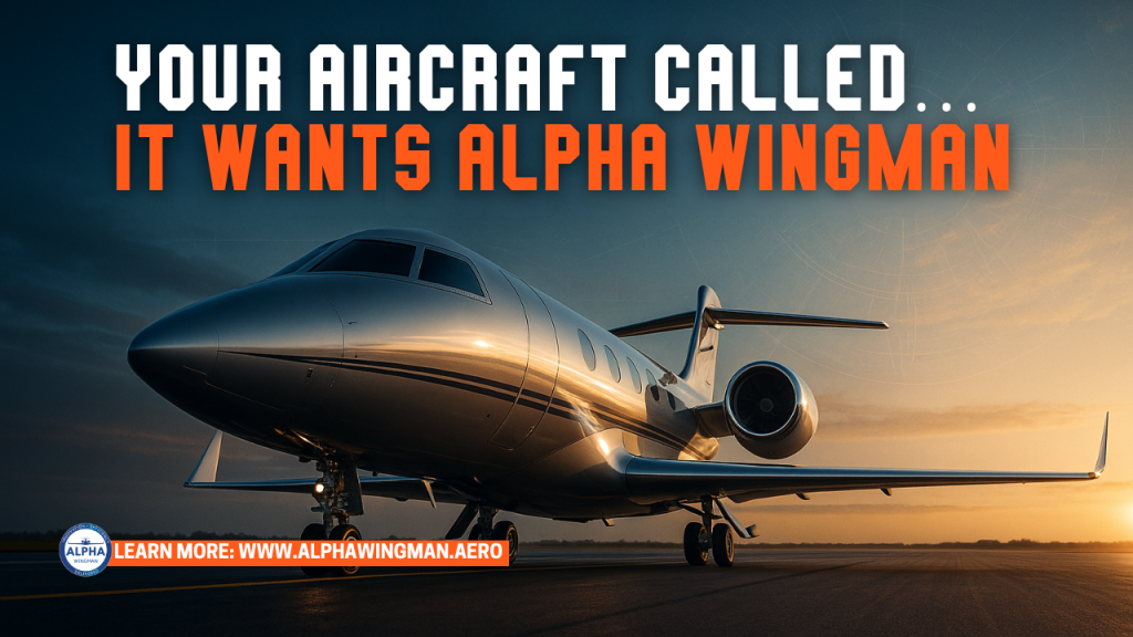 Your Aircraft Called… It Wants Alpha Wingman